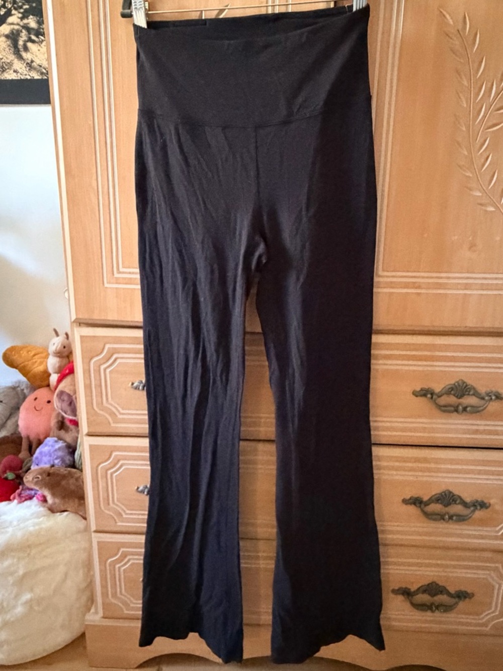 lululemon Black Flared Align Leggings 32”